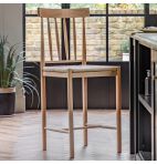 Load image into Gallery viewer, Elton Rope Stool With Back (set of 2)