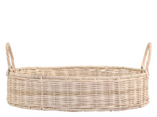 Load image into Gallery viewer, Wicker Tray with Handles