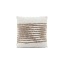 Load image into Gallery viewer, Yarn Light Brown Cushion Cover