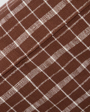 Load image into Gallery viewer, Brown Check Cushion Cover