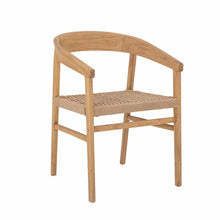Load image into Gallery viewer, Braided Light Oak Dining Chair