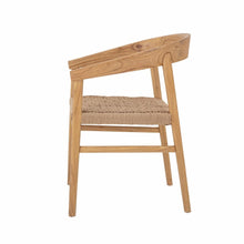 Load image into Gallery viewer, Braided Light Oak Dining Chair