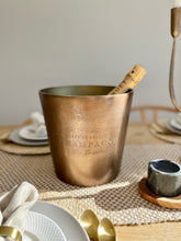 Load image into Gallery viewer, Champagne Bucket (Gold metallic)
