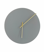 Load image into Gallery viewer, Grey Wall Clock Watch