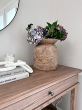 Load image into Gallery viewer, Striped Brown Vase