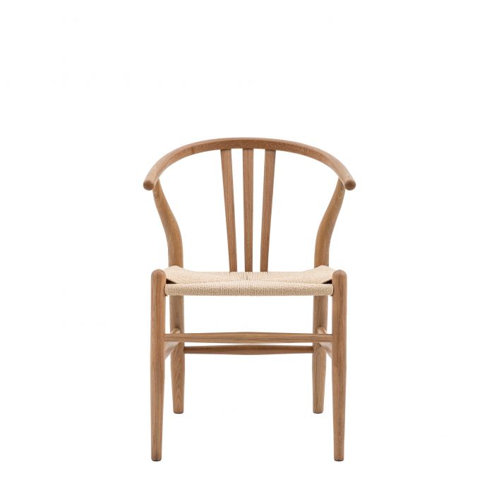 Wish Bone Open Back Dining Chair (set of 2)