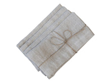 Load image into Gallery viewer, Greige Linen Napkin (set of 4)
