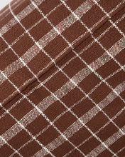 Load image into Gallery viewer, Brown Check Cushion Cover
