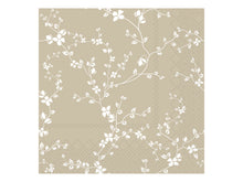 Load image into Gallery viewer, Paper Napkin Latte Flower Print
