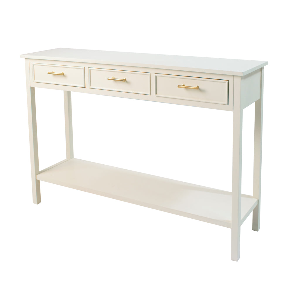 Aine 3 Drawer Console Table